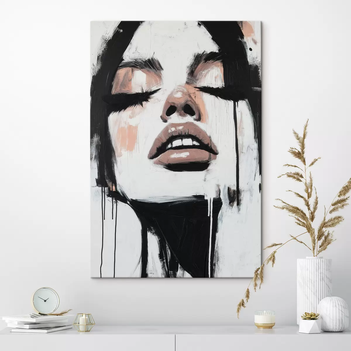 wall murals Abstract portrait s51000