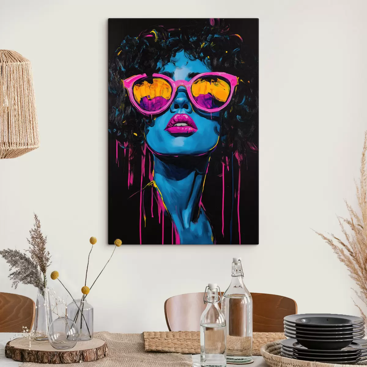 wall murals Abstract portrait s51009
