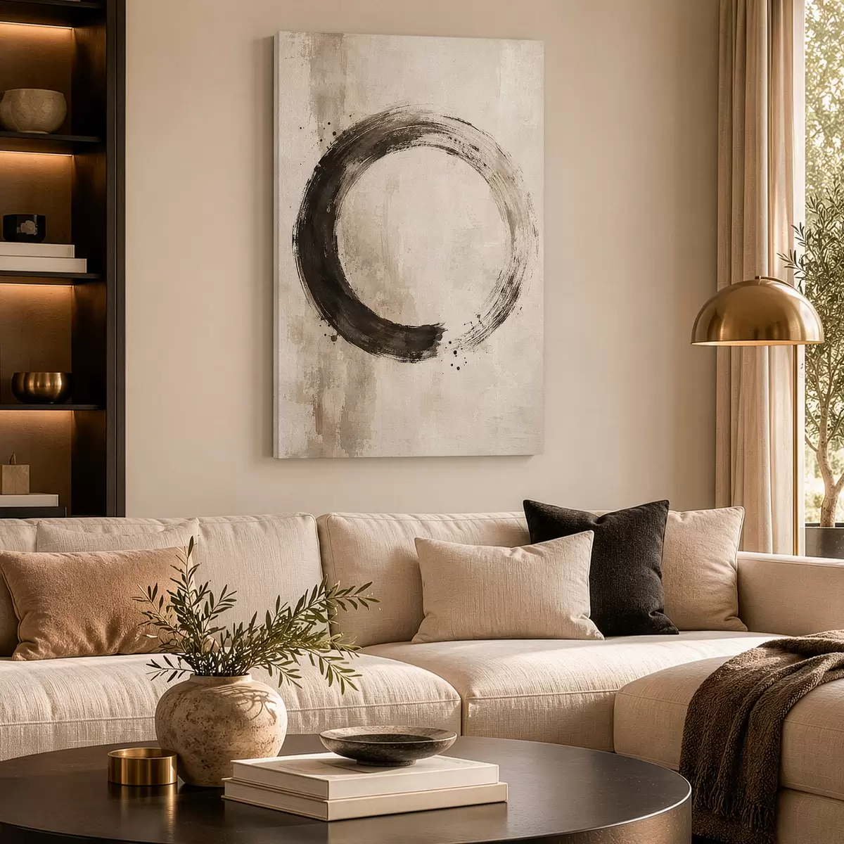 wall murals Zen Circle s50724