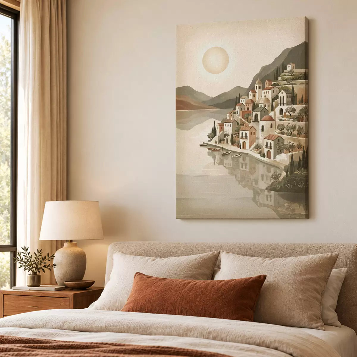 wall murals Olive Grove s50888