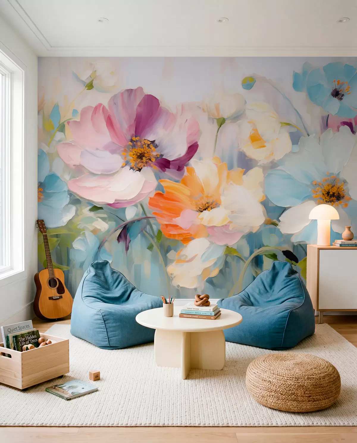 Wall Mural Photo Wallpaper Field of Flowers w05827