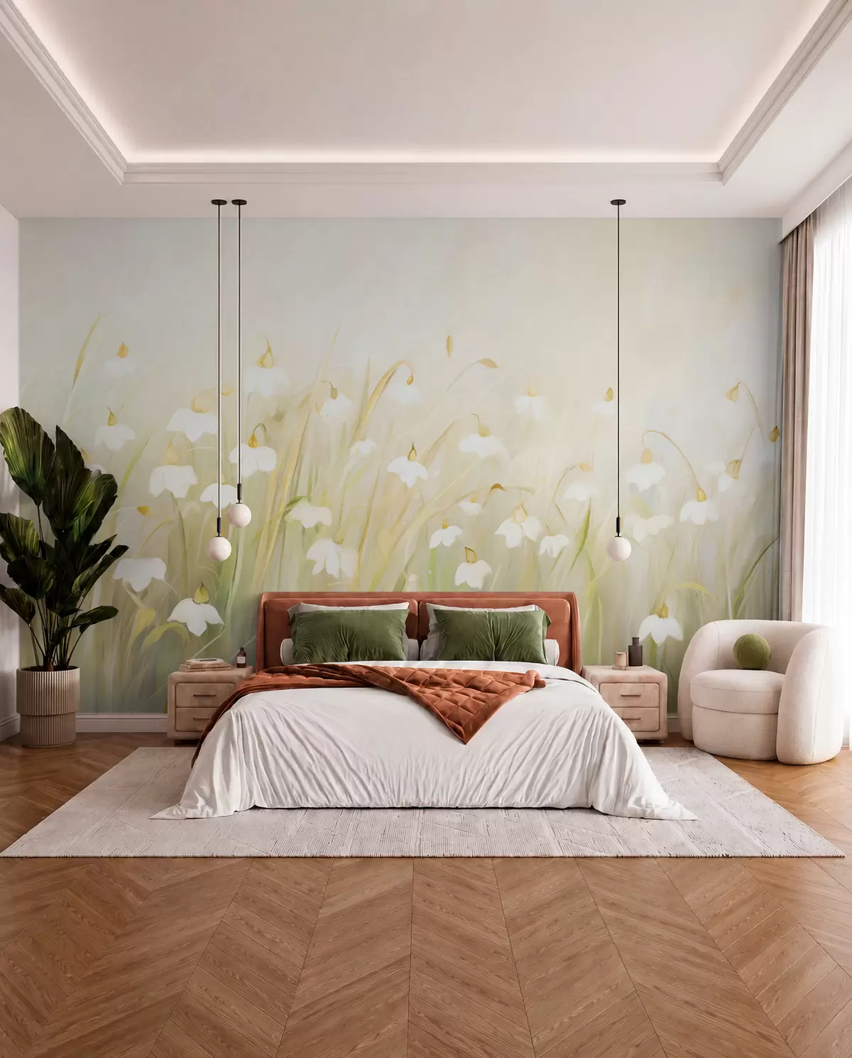Wall Mural Photo Wallpaper Wildflowers w05830