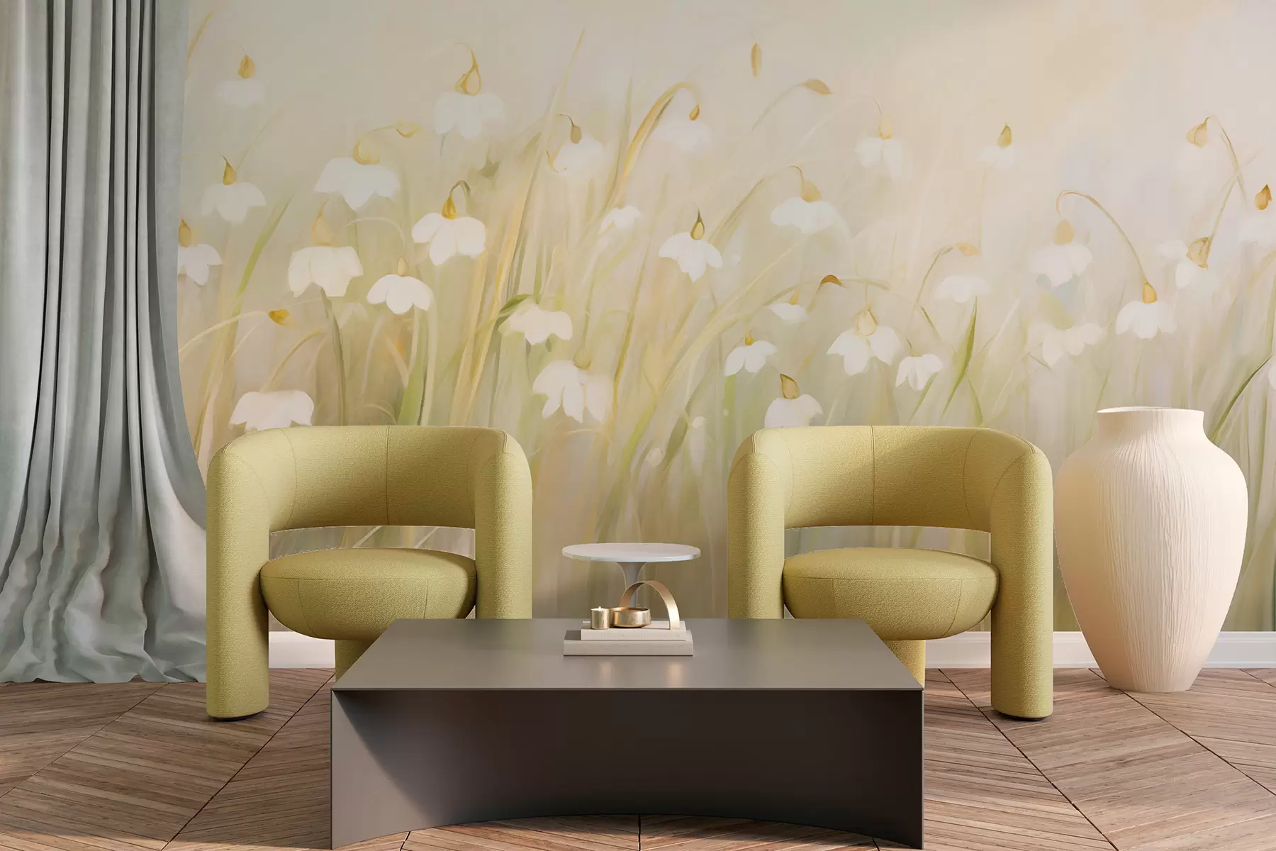 Wall Mural Photo Wallpaper Wildflowers w05830