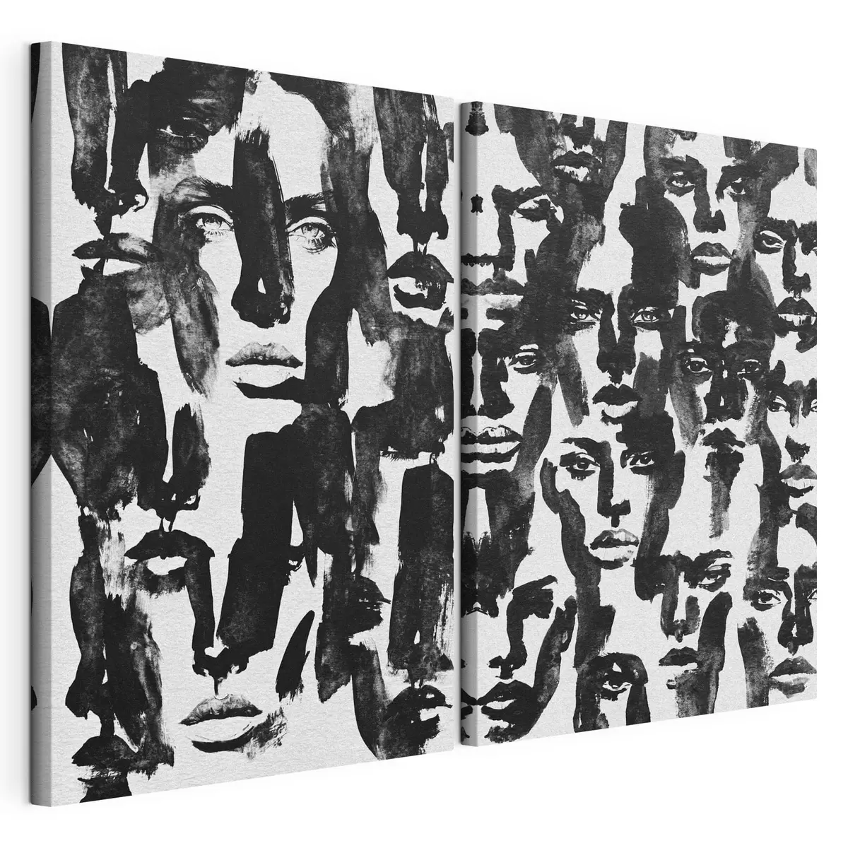 wall murals Abstract faces m31035