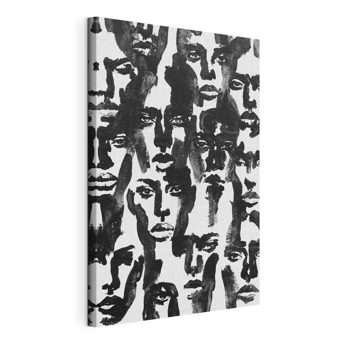 wall murals Abstract faces s50862
