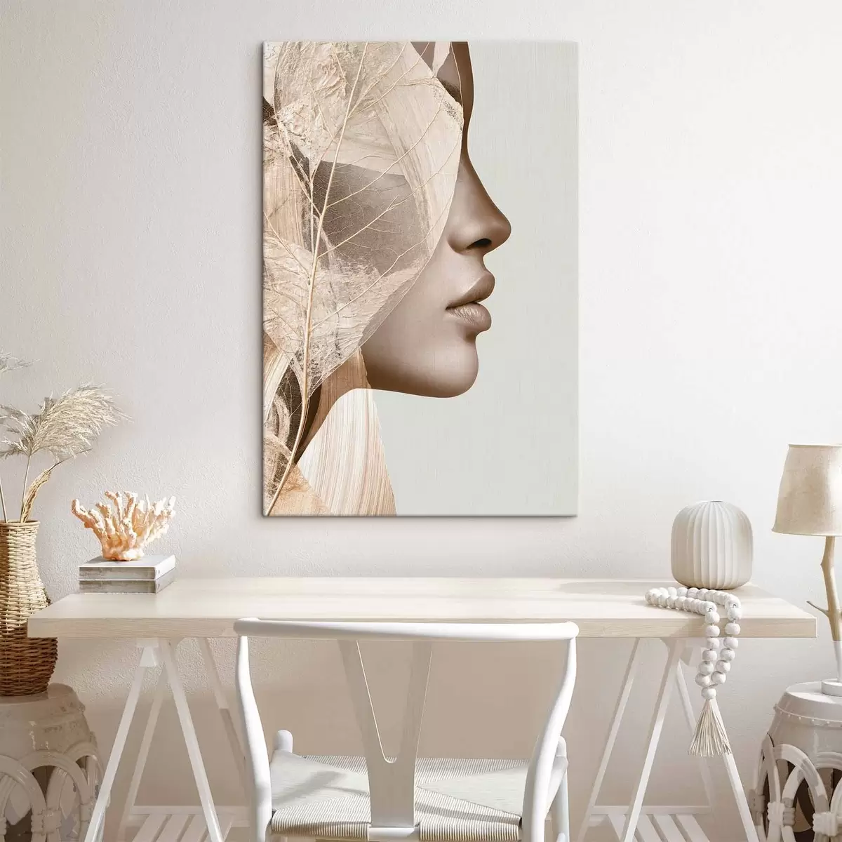 wall murals Abstract portrait of a woman s50865