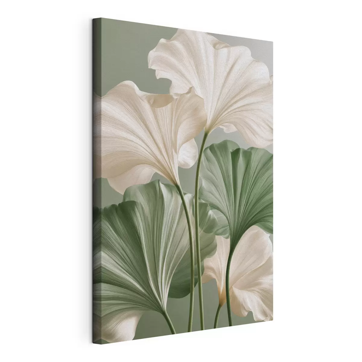 wall murals Delicate leaves s50867