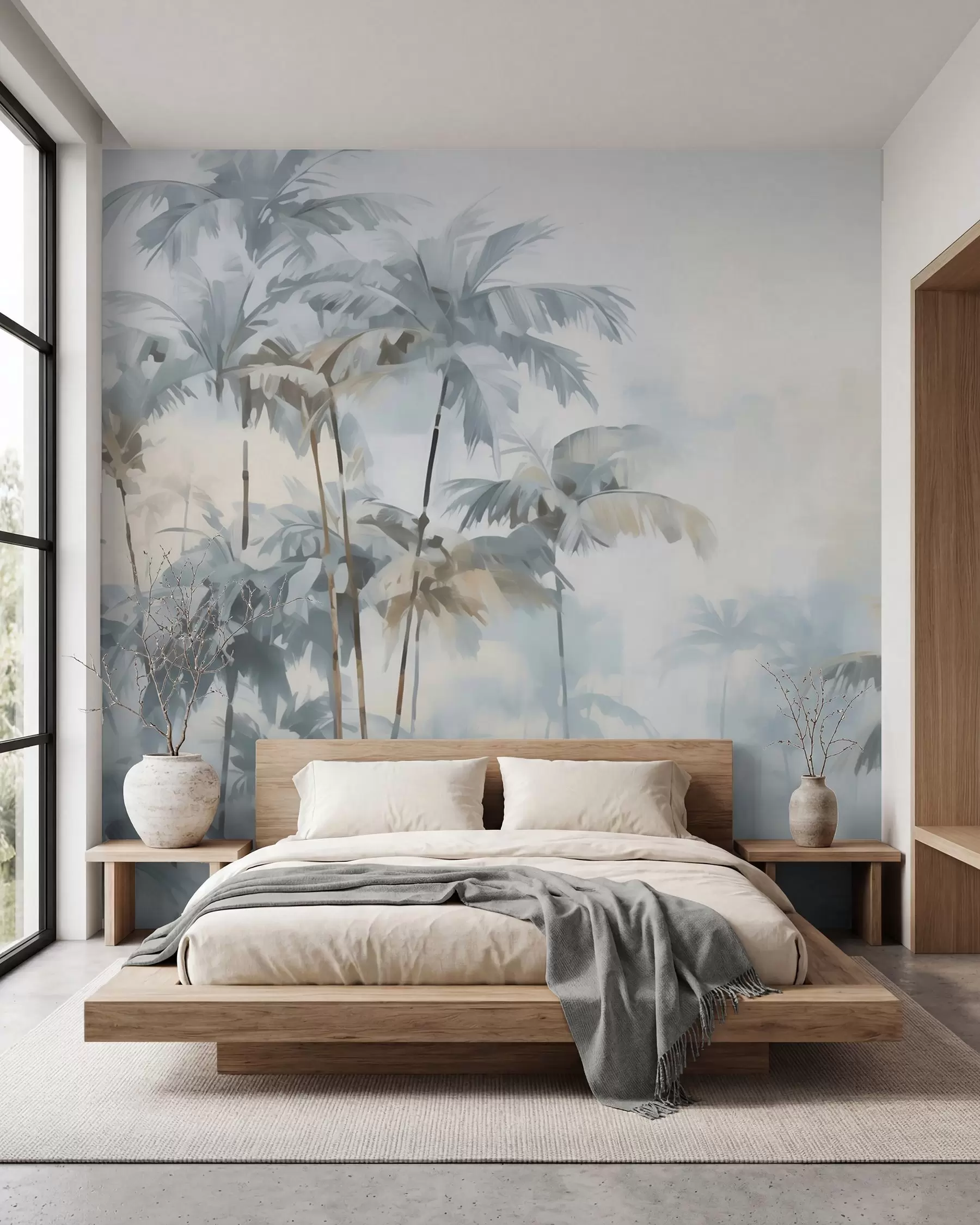 murales Palmeras abstractas w05994