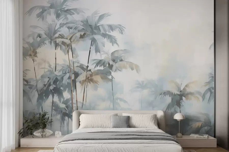 Wall Mural Photo Wallpaper Abstract palms w05994