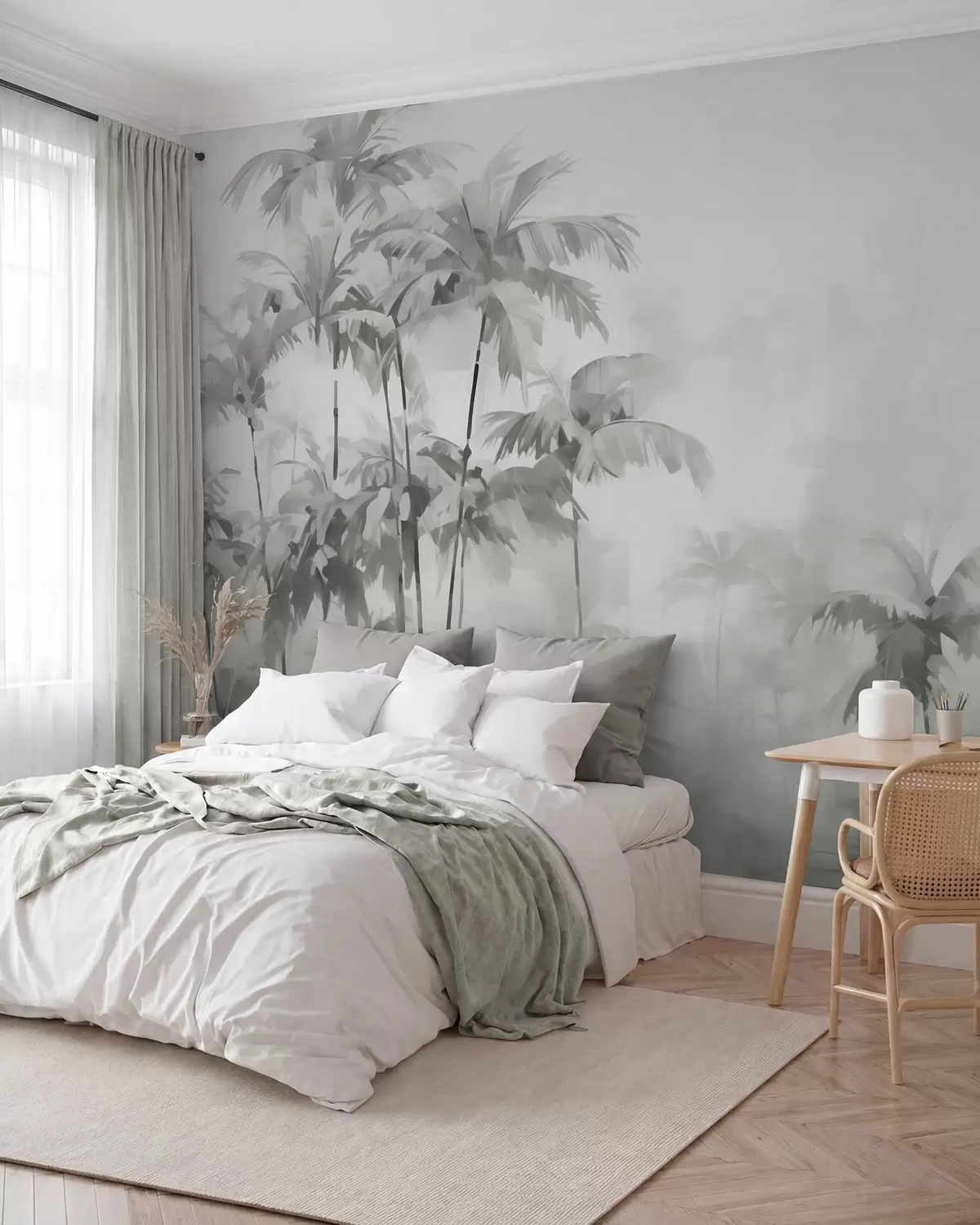 wall murals Abstract palms w05994v1