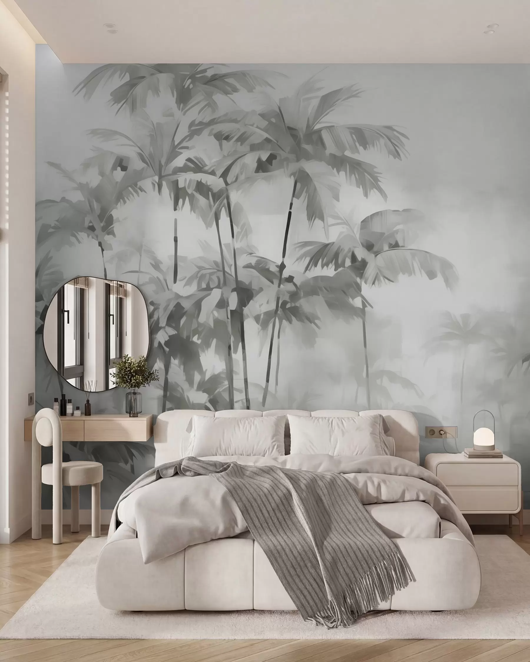 wall murals Abstract palms w05994v1