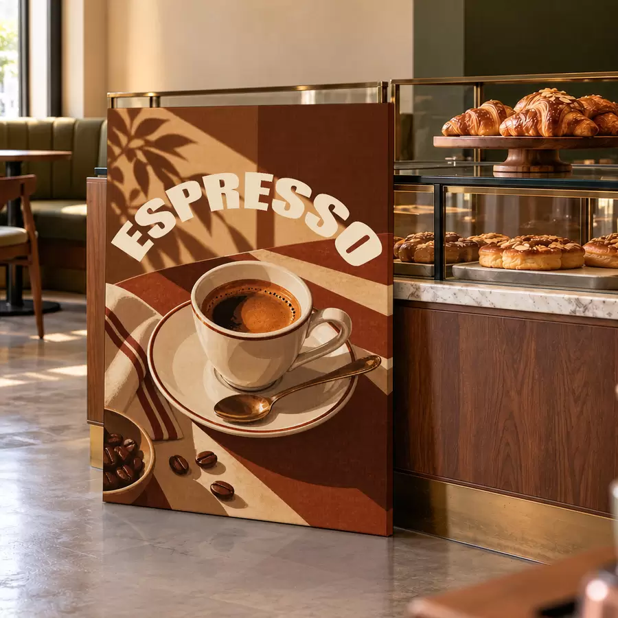 murales Un espresso aromático para momentos acogedores s50871