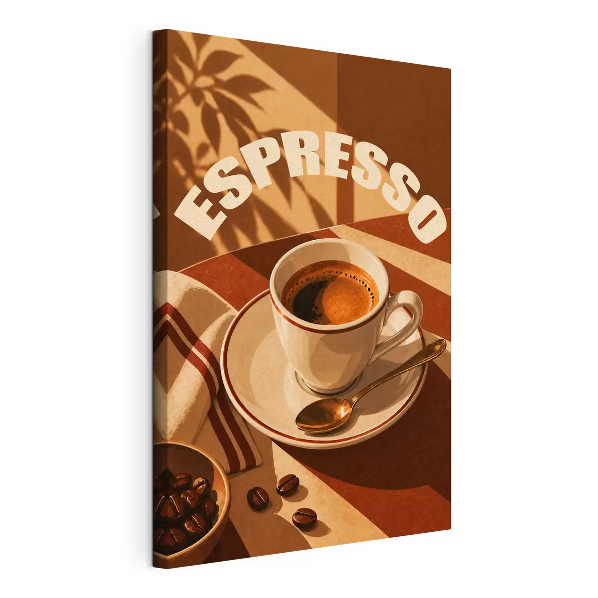 wall murals Aromatic espresso for cozy moments s50871