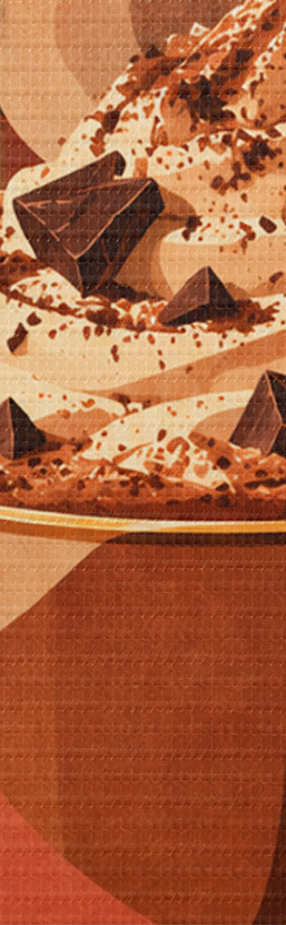 wall murals Rich mocha delight in every sip s50876