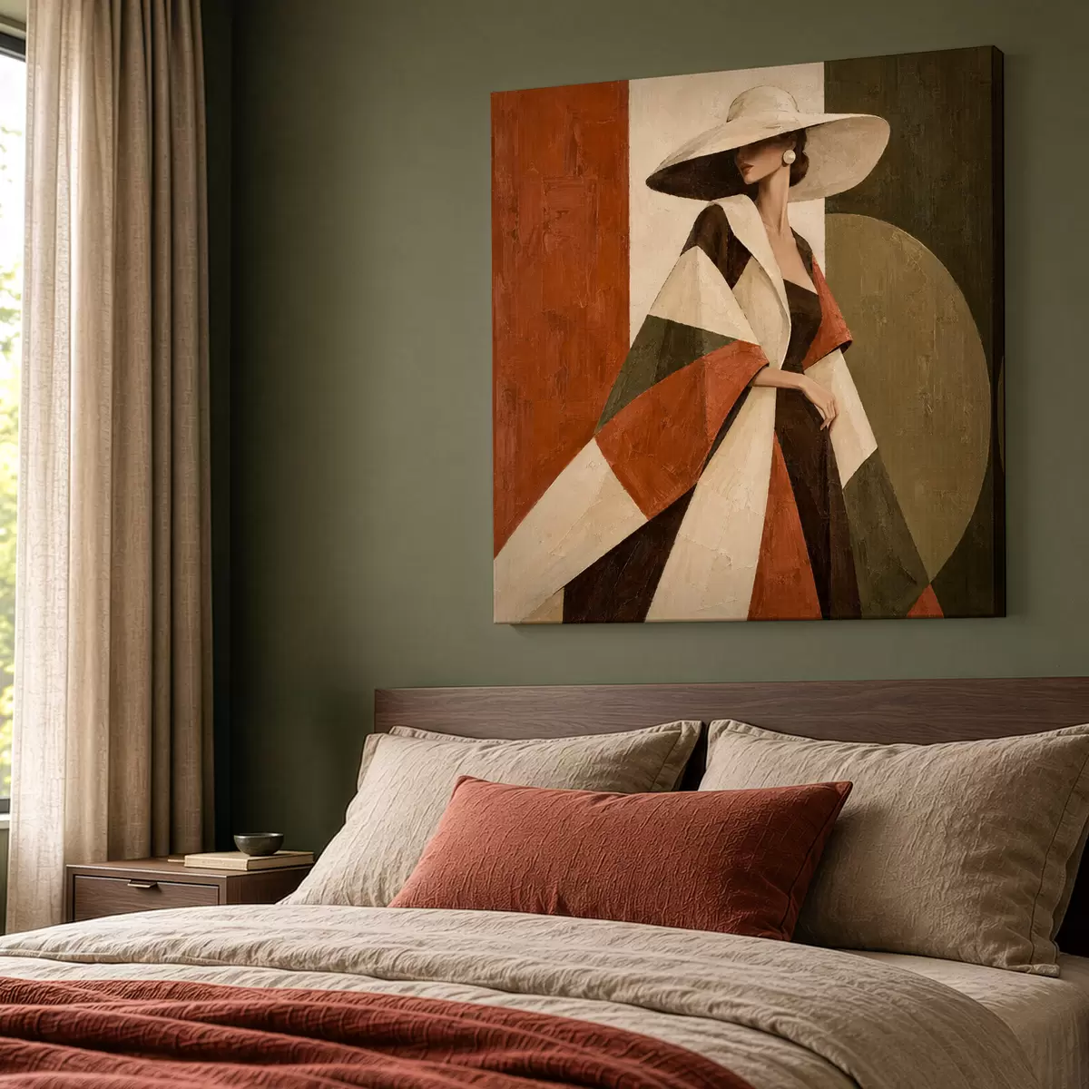 murales Moda elegante con colores llamativos s50879