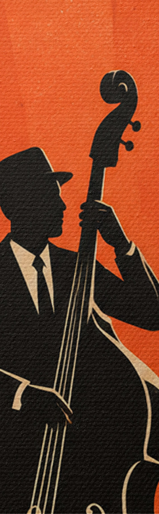 wall murals Swinging through the night with jazz s50921