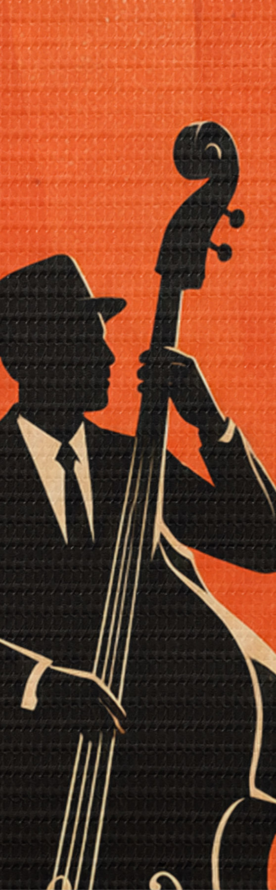 wall murals Swinging through the night with jazz s50921