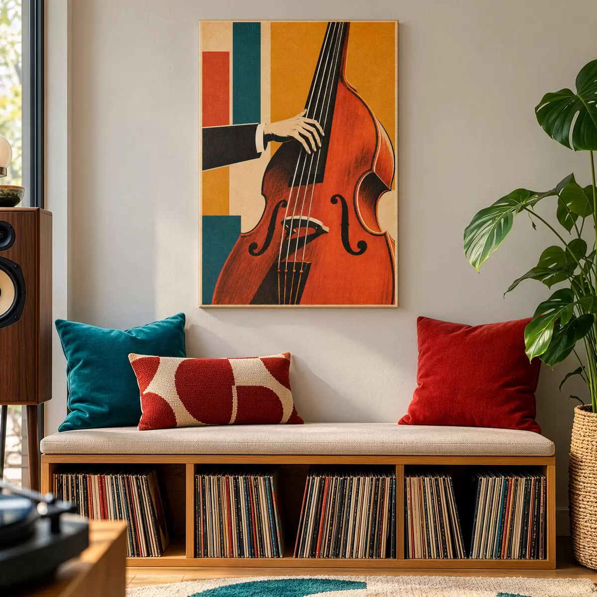 wall murals Elegant hand playing a musical instrument s50926