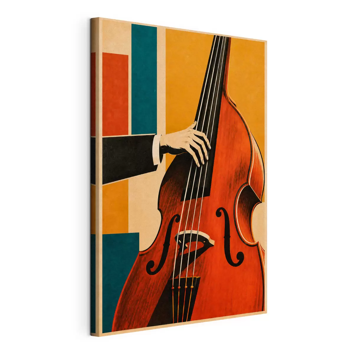 wall murals Elegant hand playing a musical instrument s50926