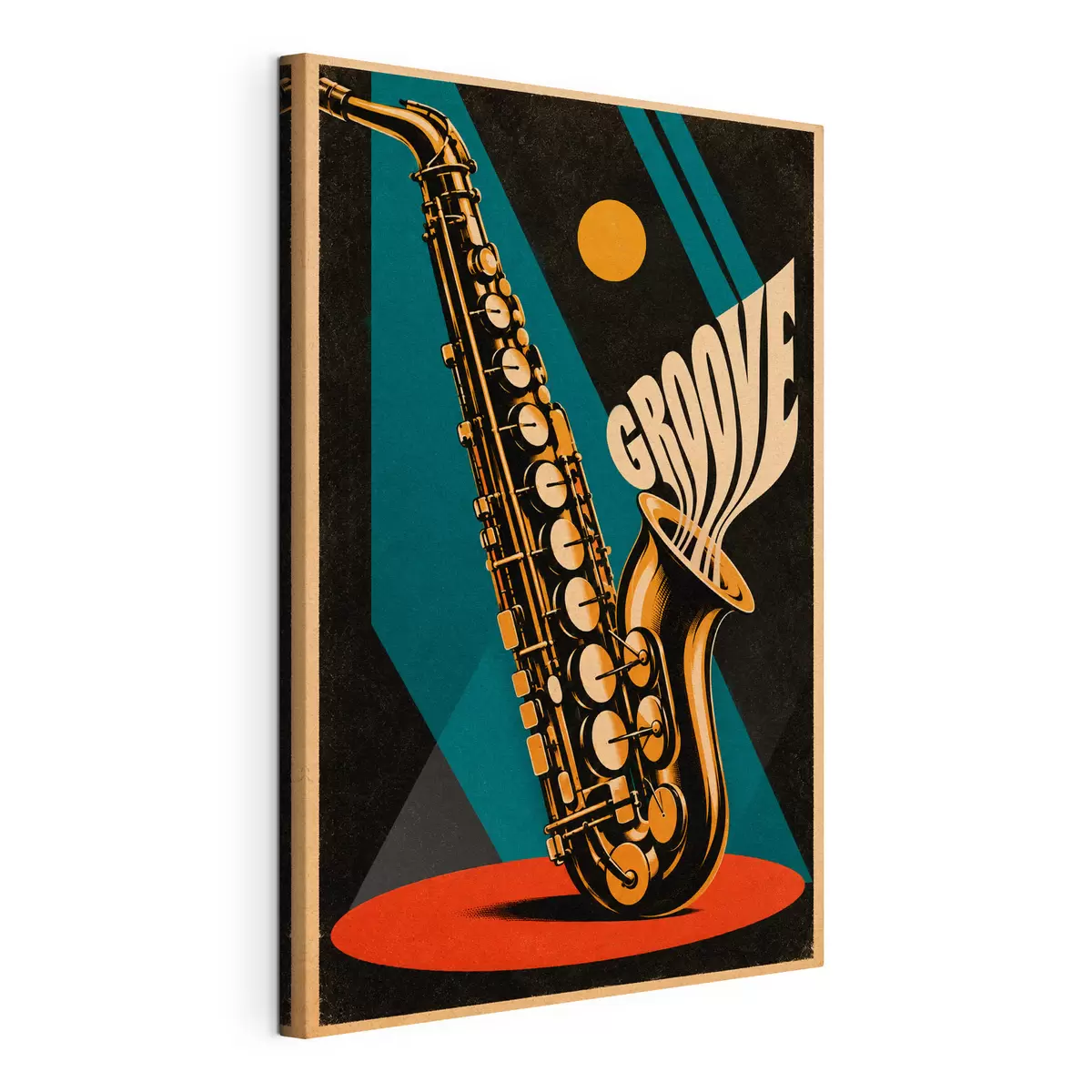 wall murals Saxophone vibes filling the air s50927