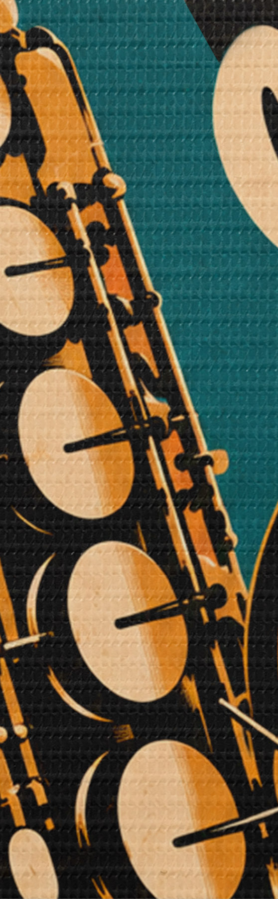 wall murals Saxophone vibes filling the air s50927