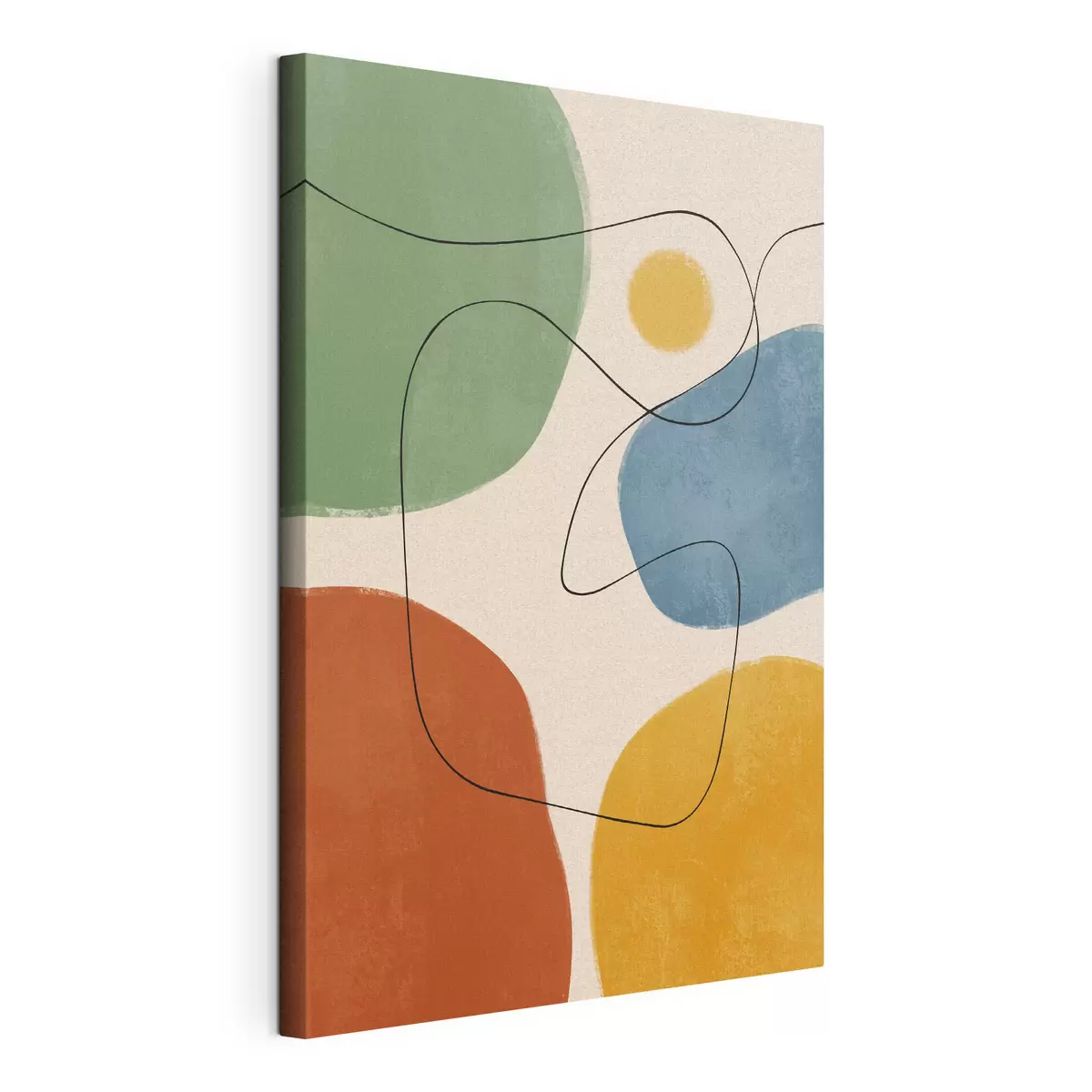 murales Formas abstractas en colores relajantes s50736