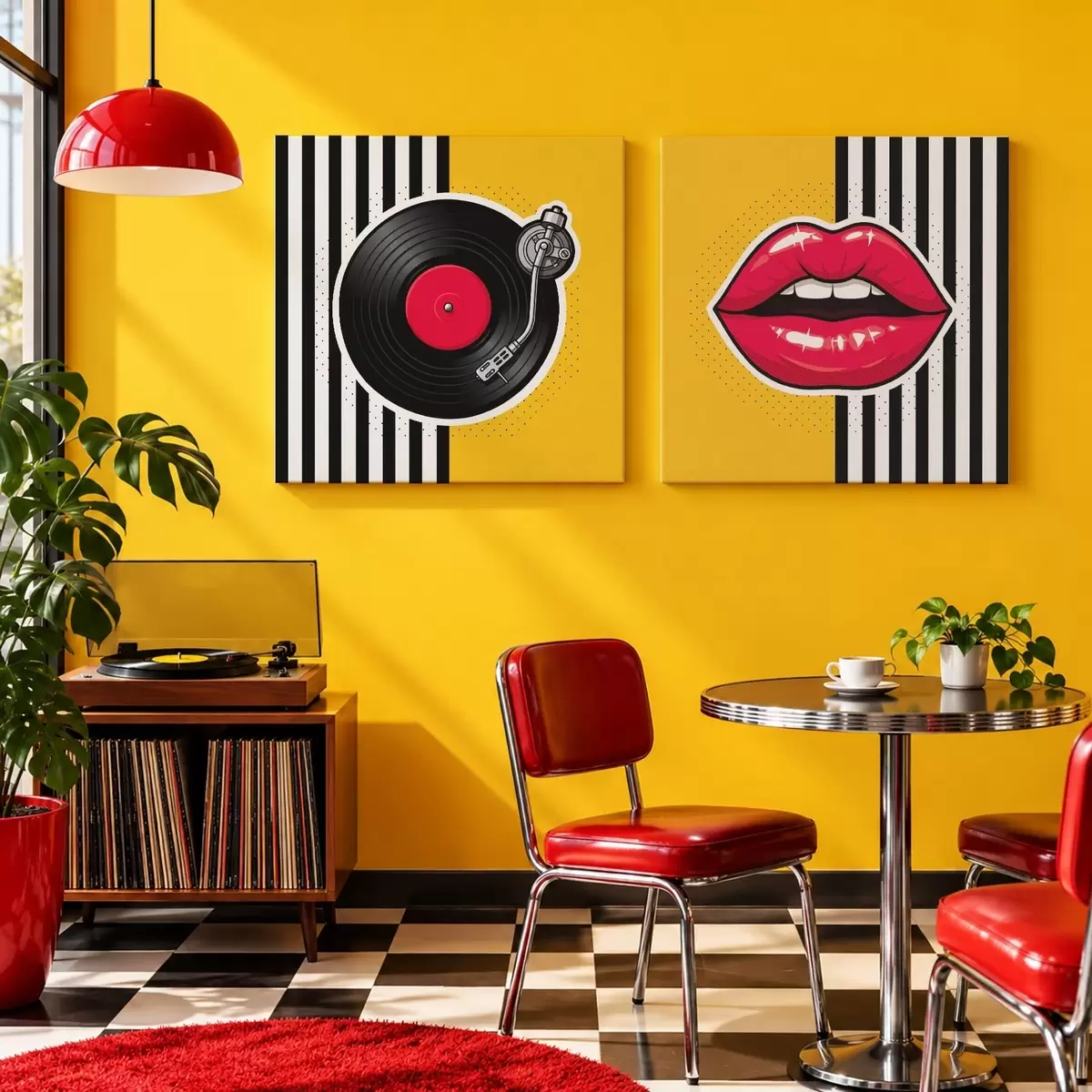 murales Ritmo de vinilo m31075