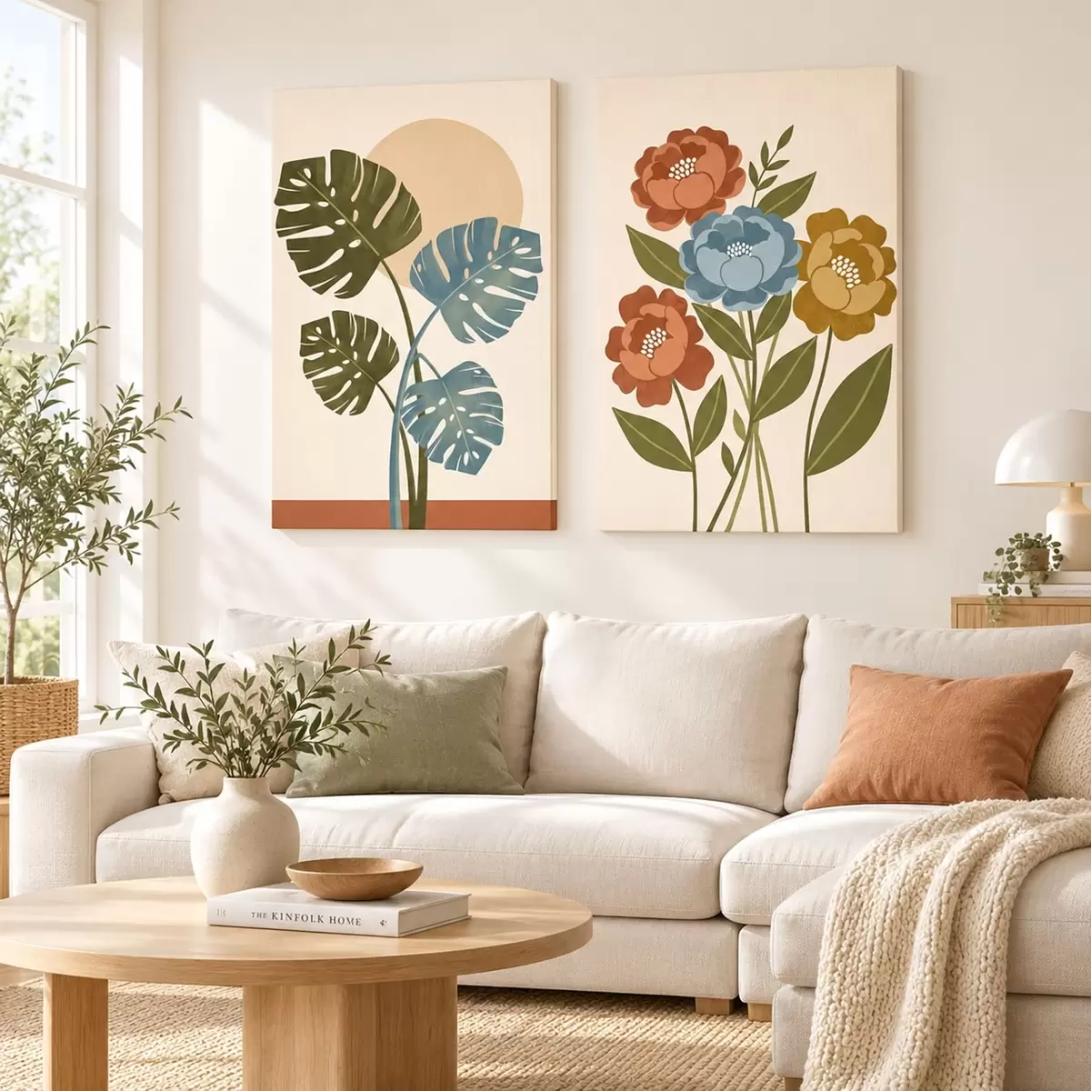 wall murals Tropical Duo m31078