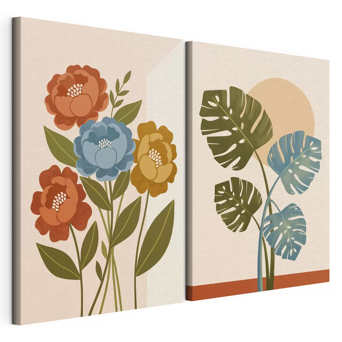 wall murals Tropical Duo m31078