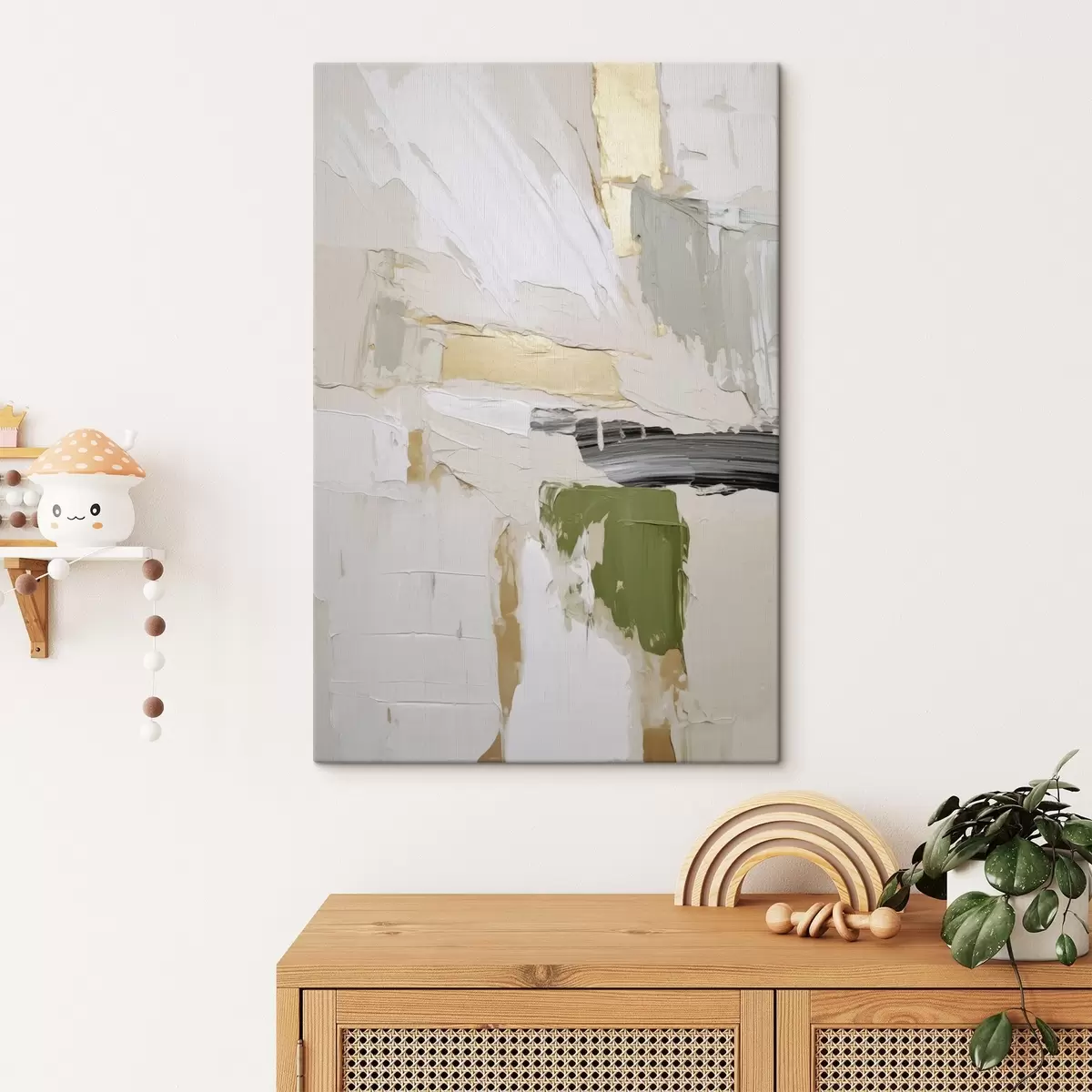 wall murals Abstraction, imitation of painting s50995