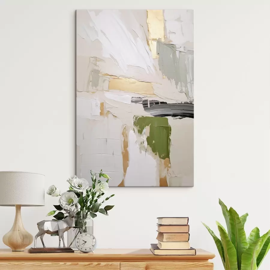 wall murals Abstraction, imitation of painting s50995
