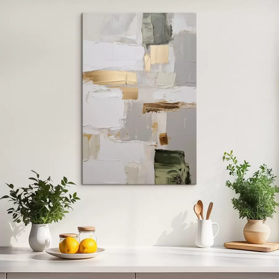 wall murals Abstraction, imitation of painting s50996