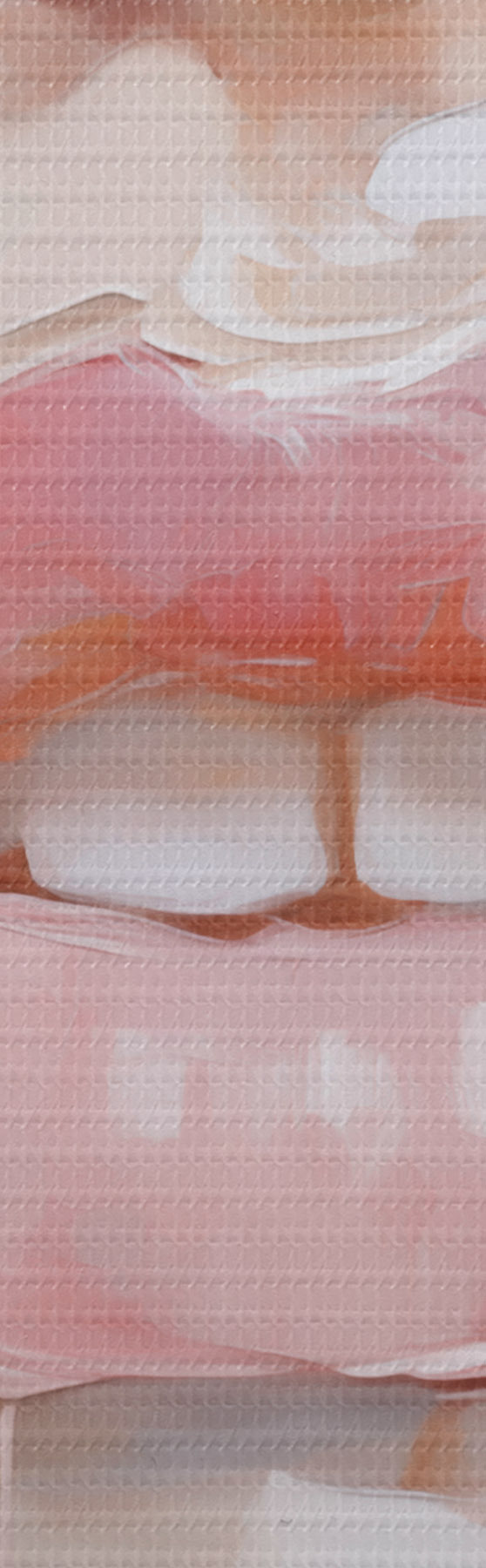 wall murals Lips, imitation of a painting s51138