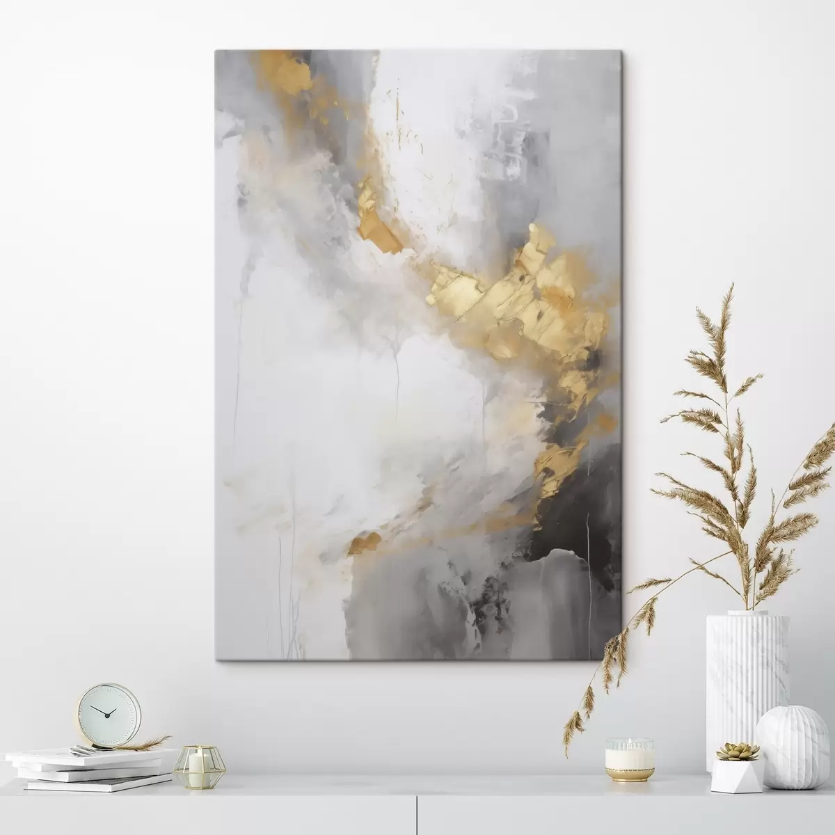 wall murals Modern abstraction, imitation of painting s51142
