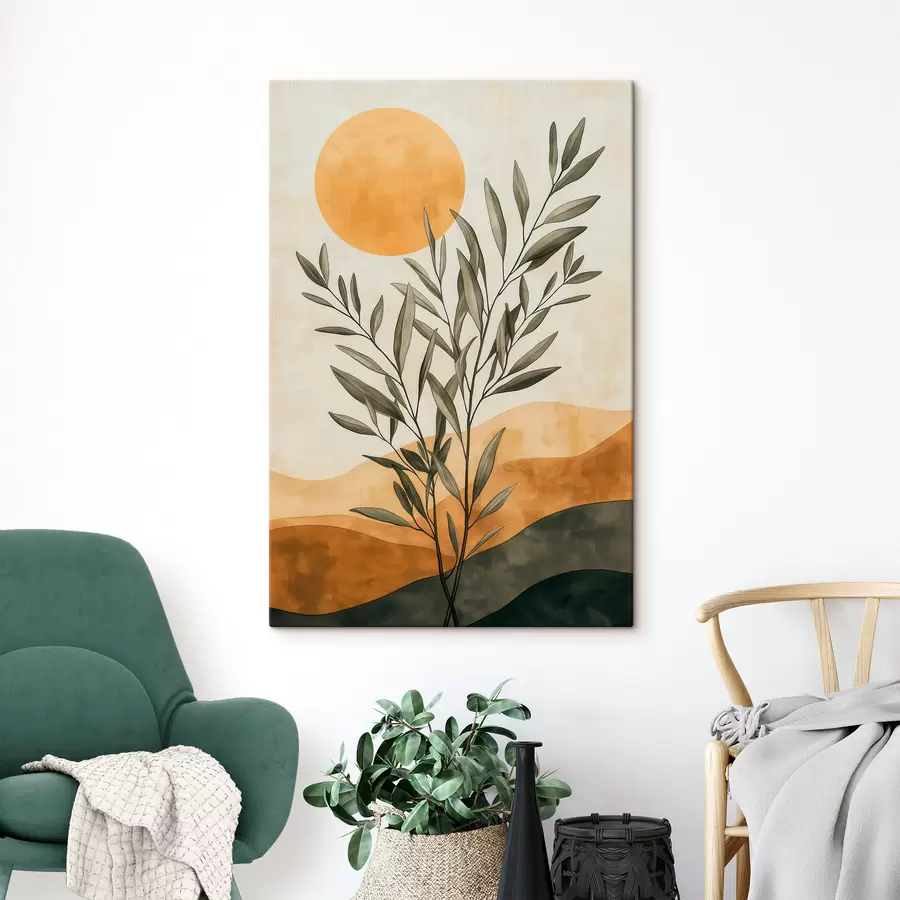 wall murals An olive branch s51055
