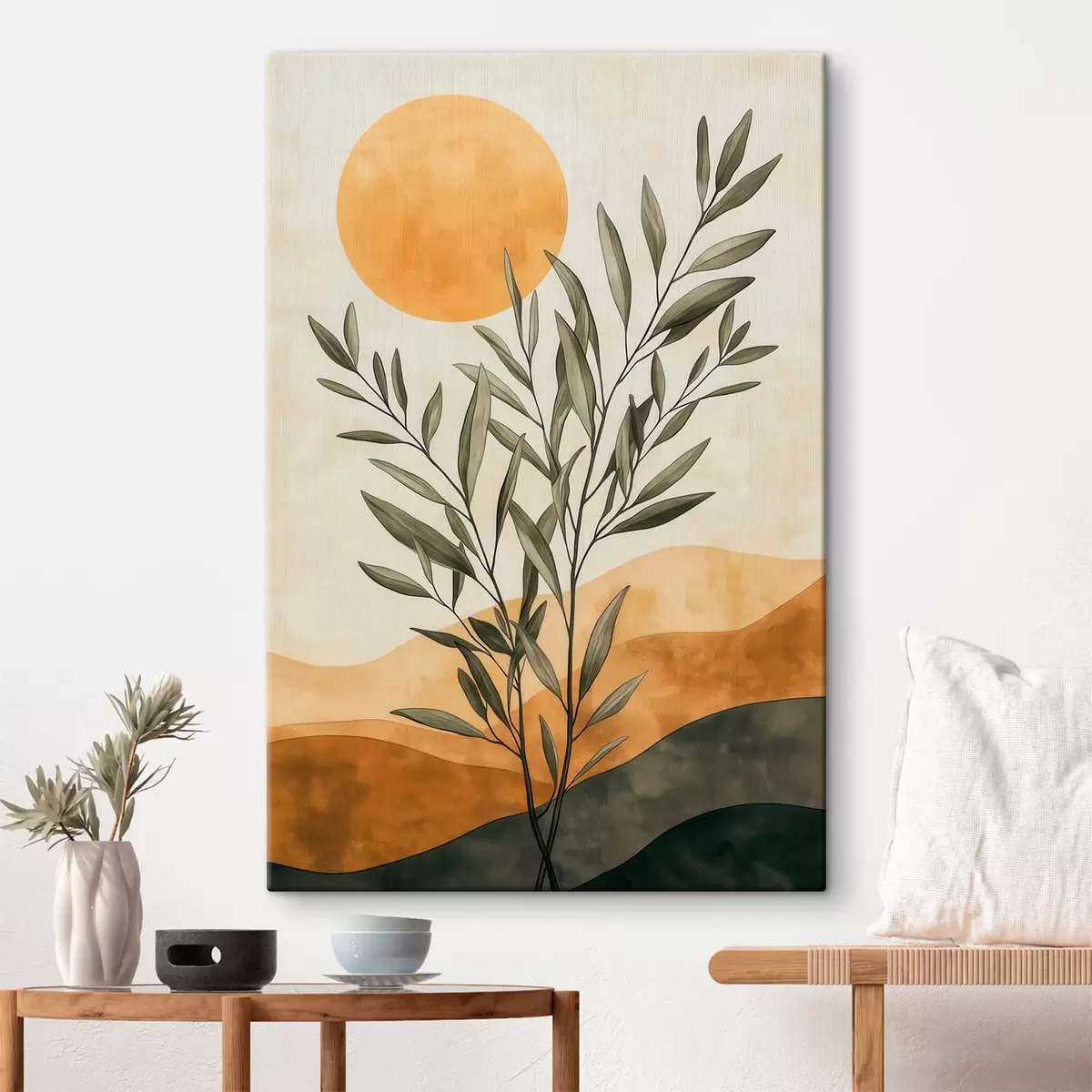 wall murals An olive branch s51055