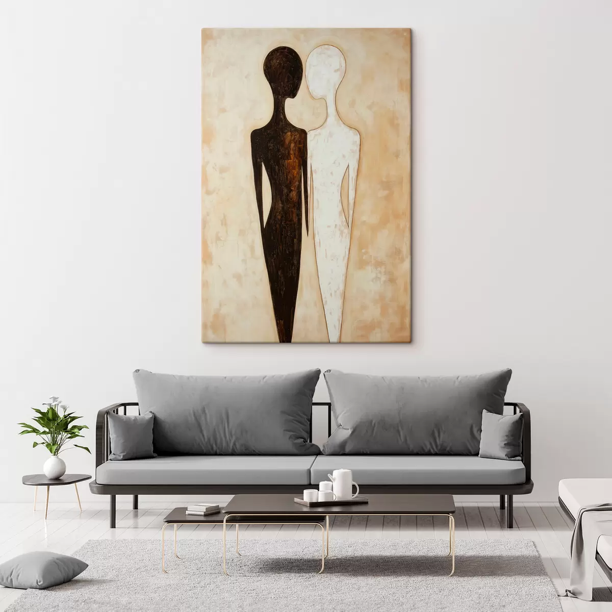 wall murals Abstract silhouettes s51059