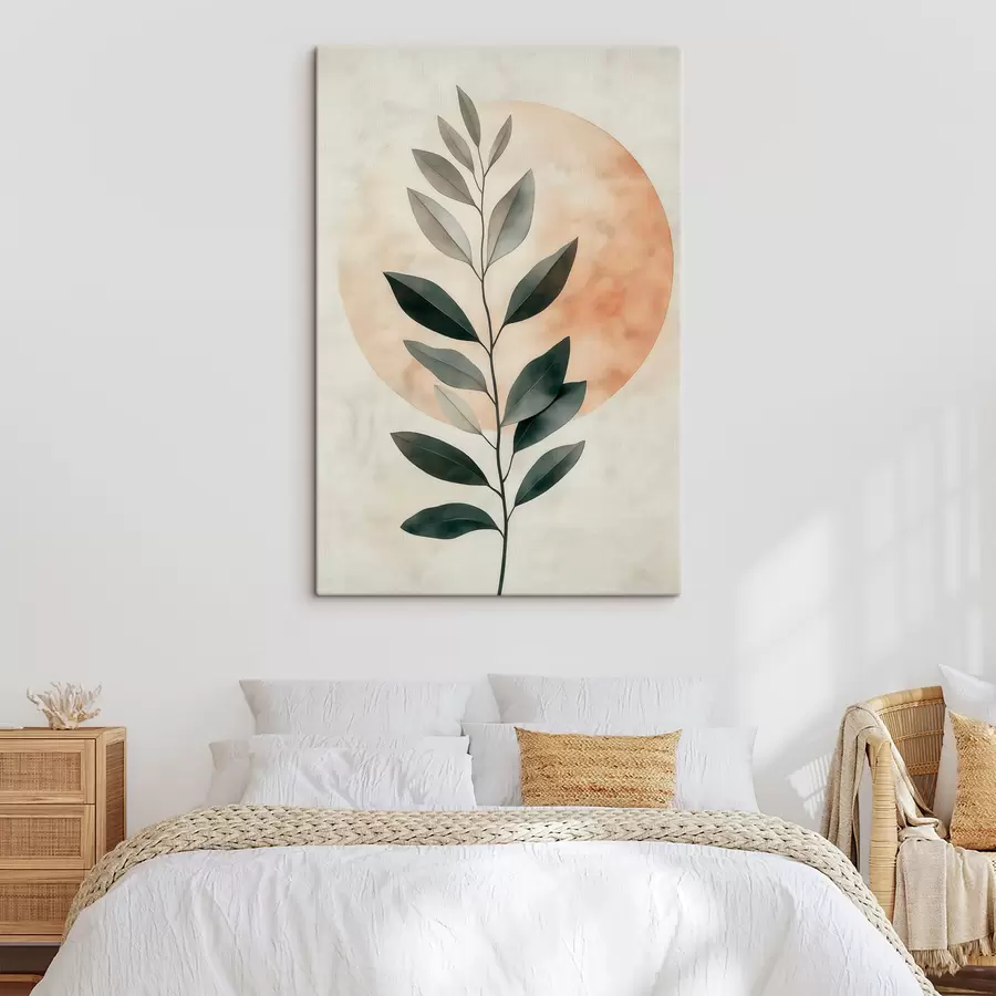 wall murals A branch with leaves s51060