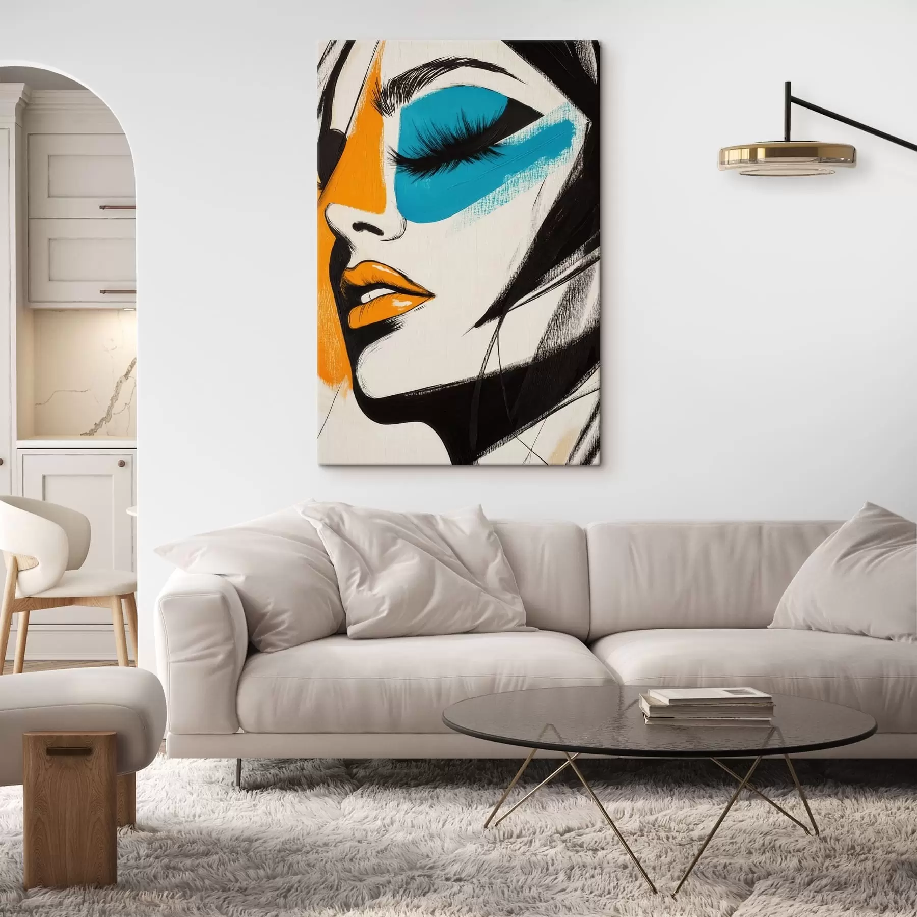 wall murals Quietly Daring s51065