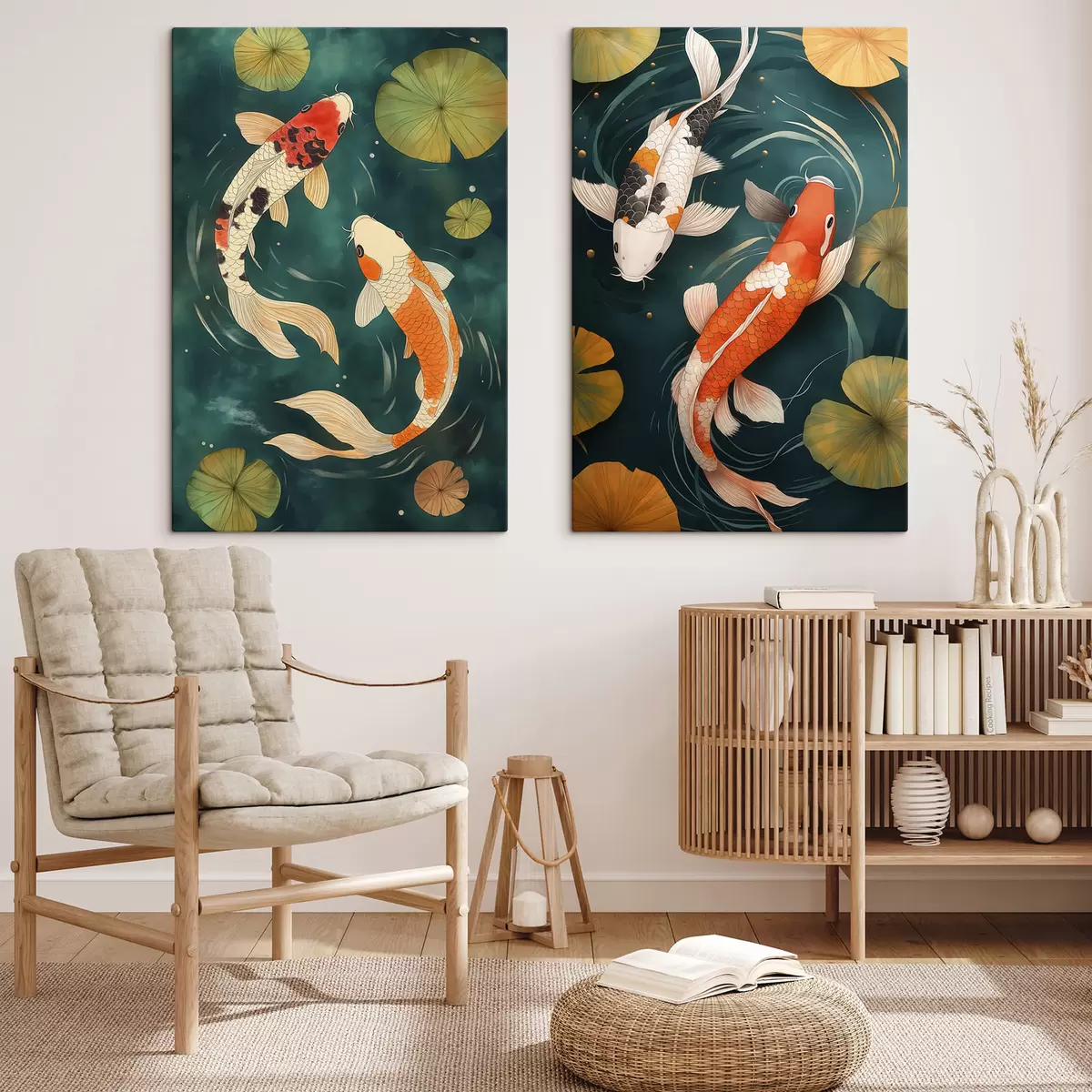 wall murals Eastern Koi m31087
