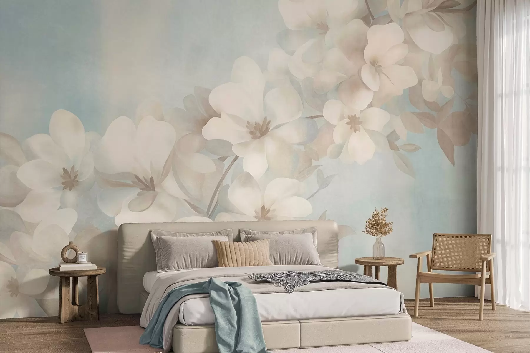 peintures murales Le printemps te rejoint w10107