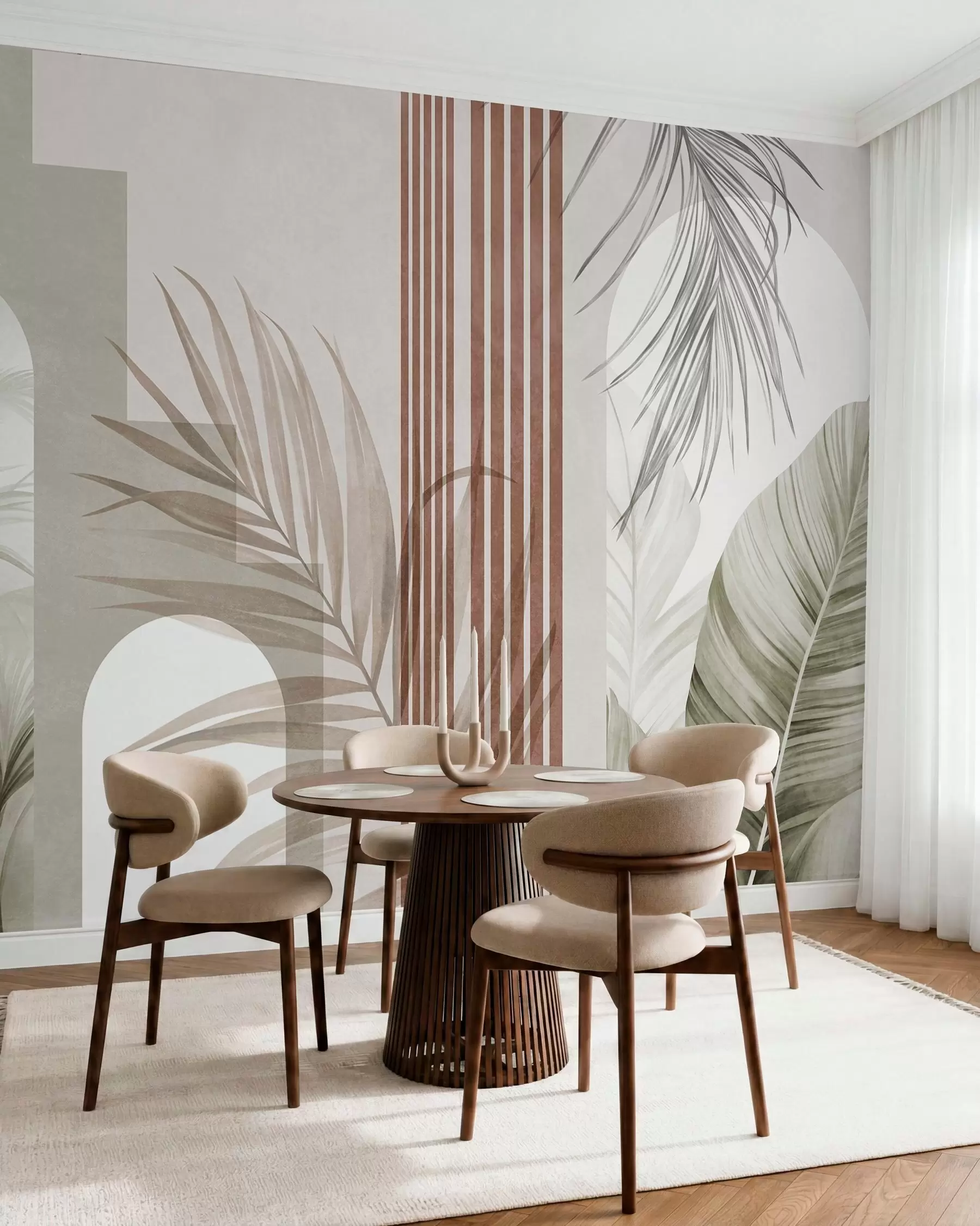 peintures murales Un rythme tout doux w10110