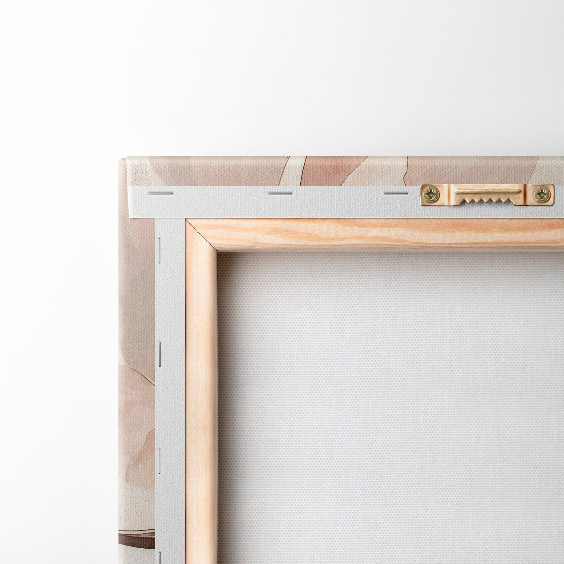 murales Flor en acuarela rosa-beige s51098