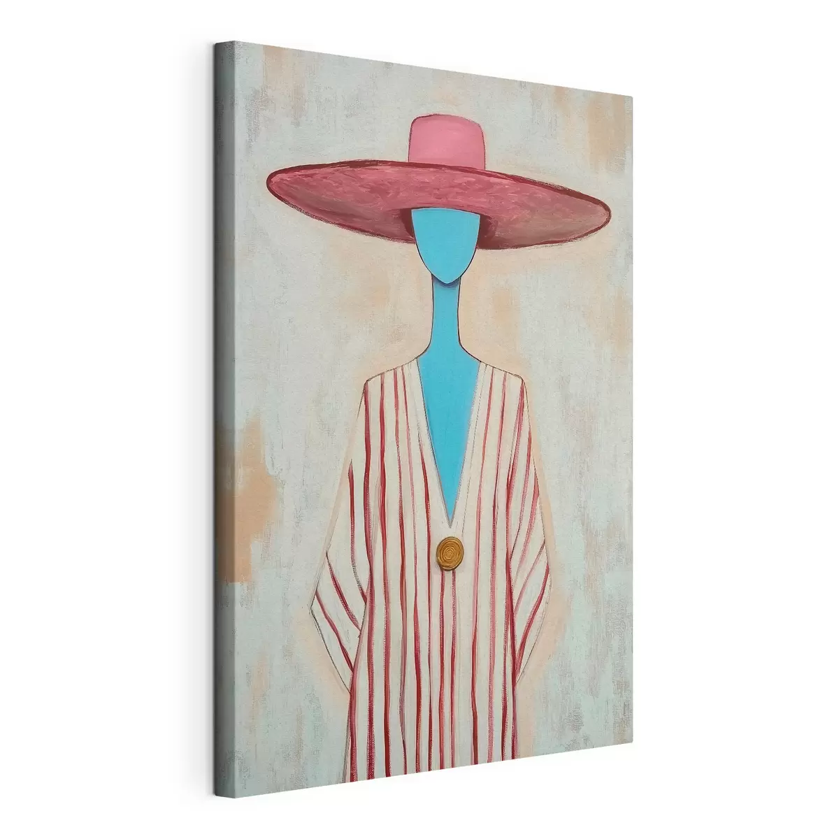 wall murals Painting Featuring an Abstract Female Figure s51152