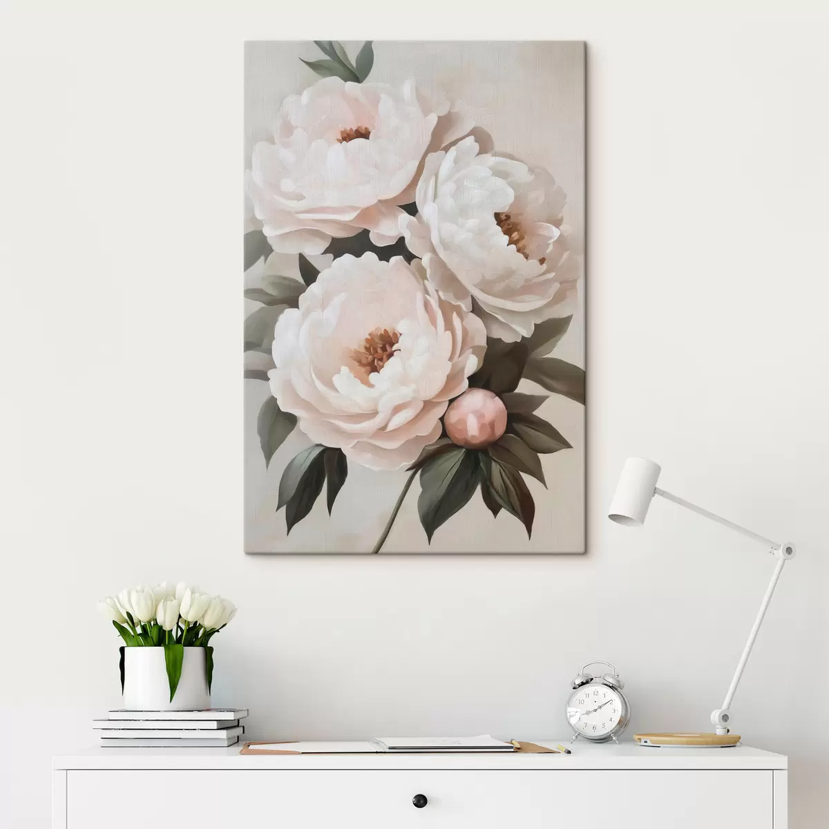 wall murals Peonies s51154