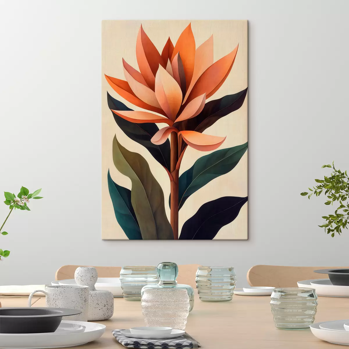 wall murals Abstract Flower s51155