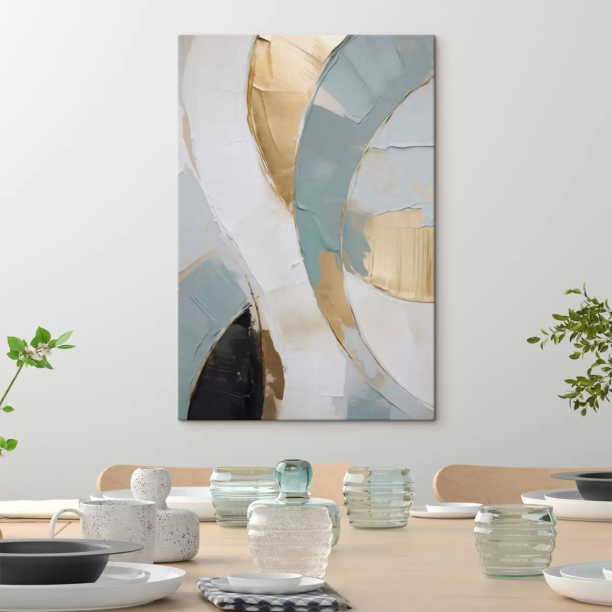 wall murals Abstract pattern, imitation of a painting s51167