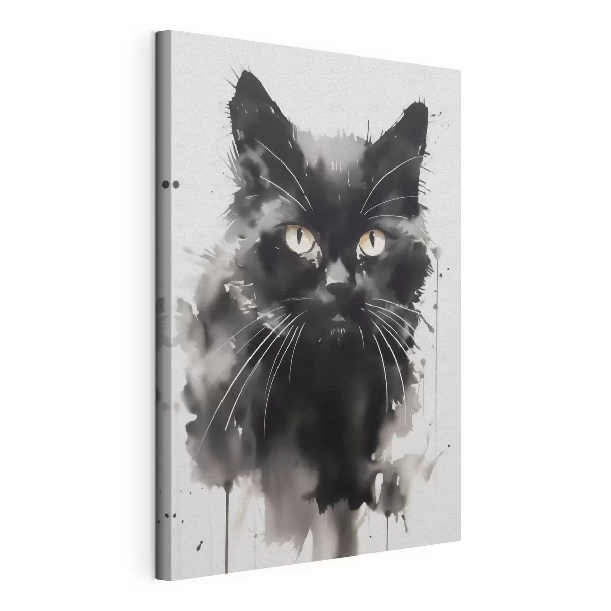 murales Retrato de un gato, imitación de un cuadro s51169