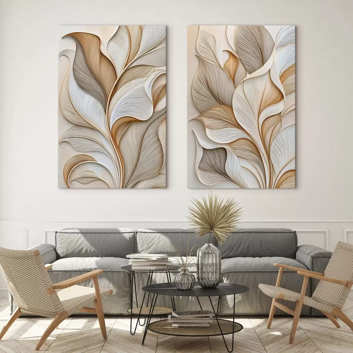 wall murals Abstract leaves m31038