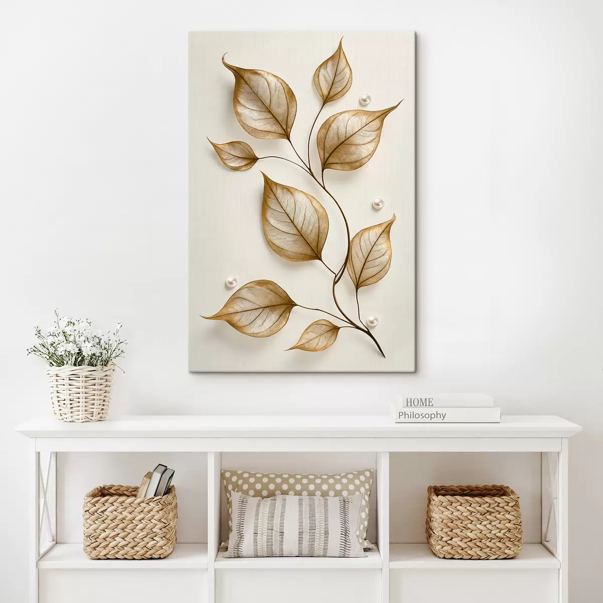 wall murals Elegant botanical branch s50866